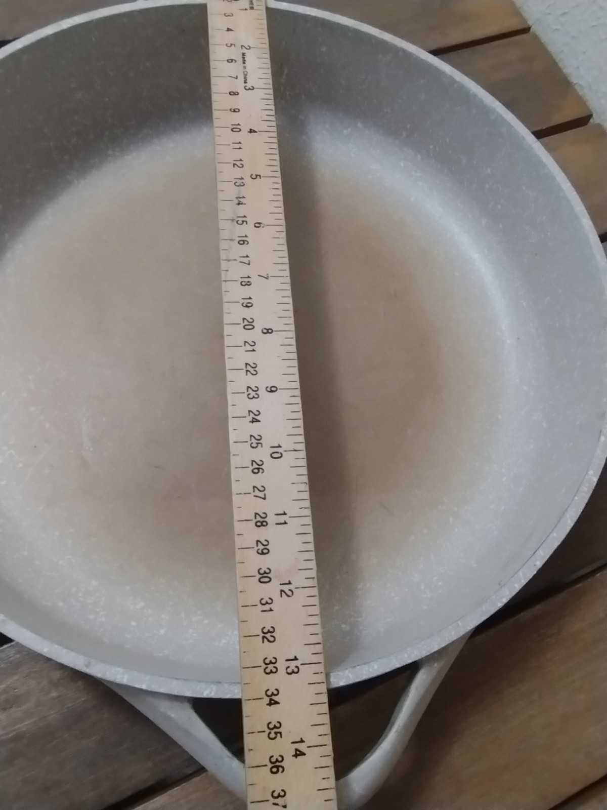 Masterclass Premium Large Cookware 2 Handles Beige Pan 13″ Used