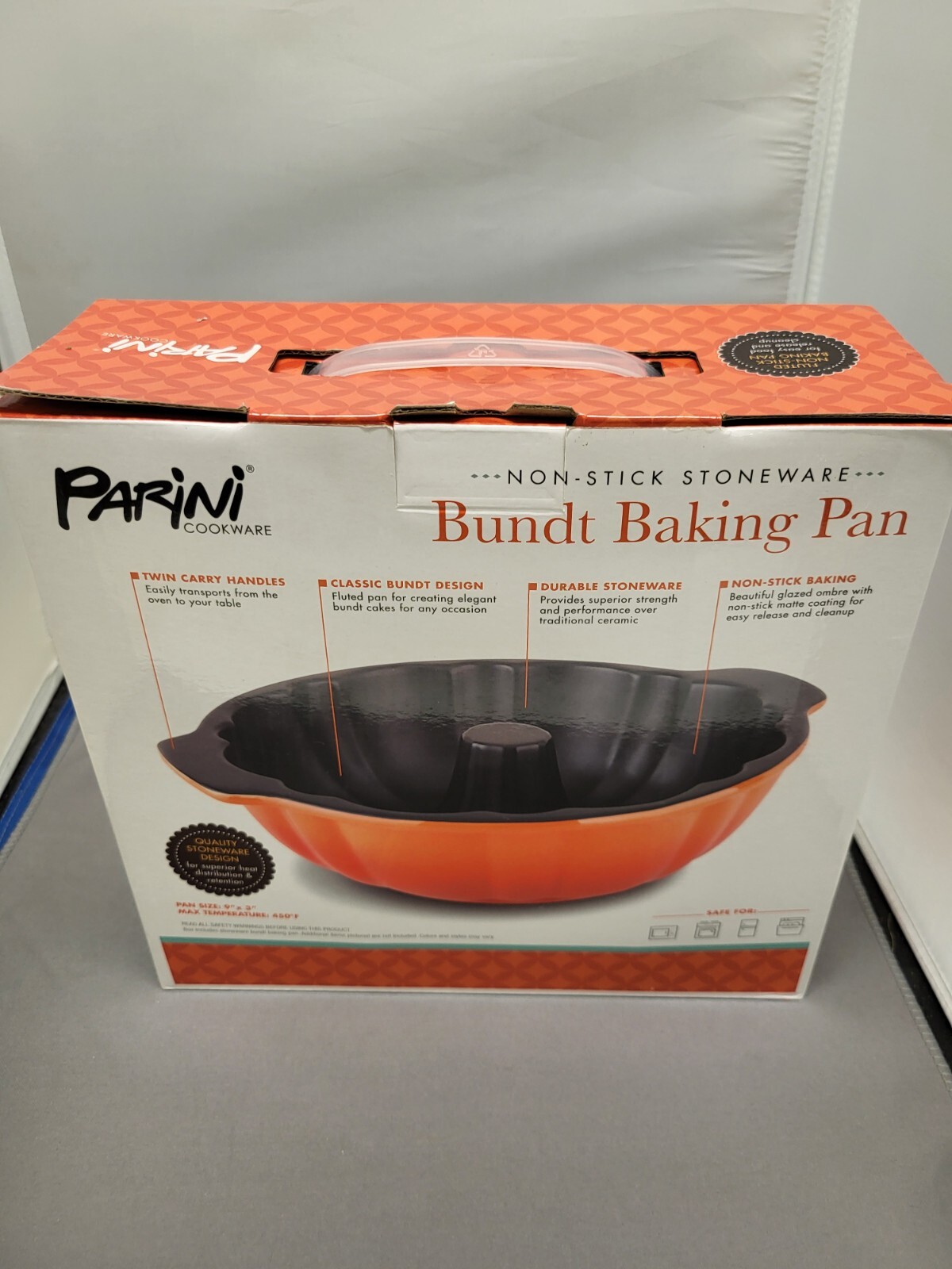 PARINI BUNDT BAKING PAN BRAND NEW!