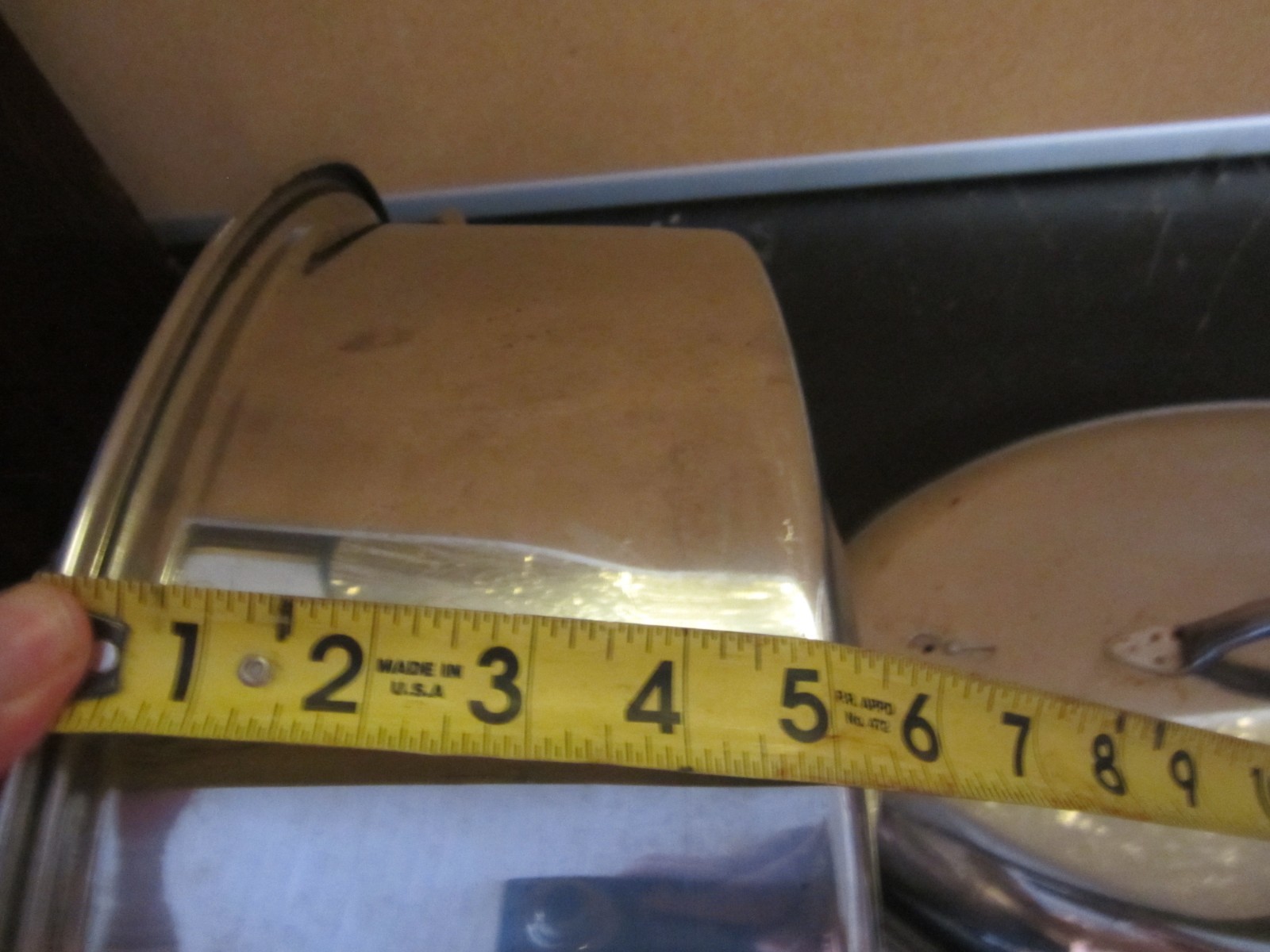 Standard Roasting Pan Large Pot Stainless Steel Pot, Lid.