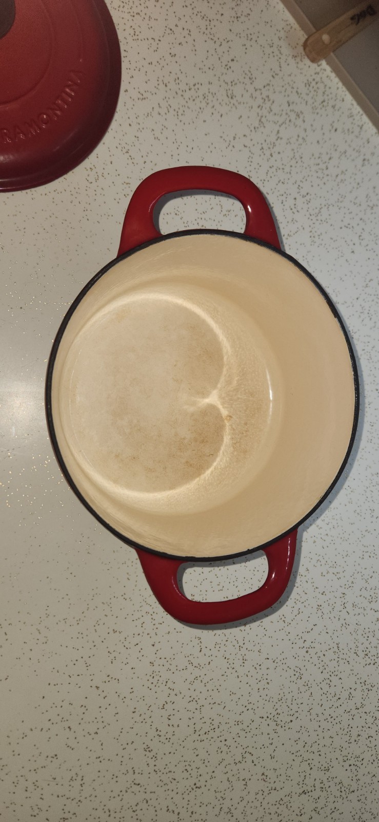Tramontina 3.5 Quart Pot With Lid Enameled Cast Iron Dutch Oven Red