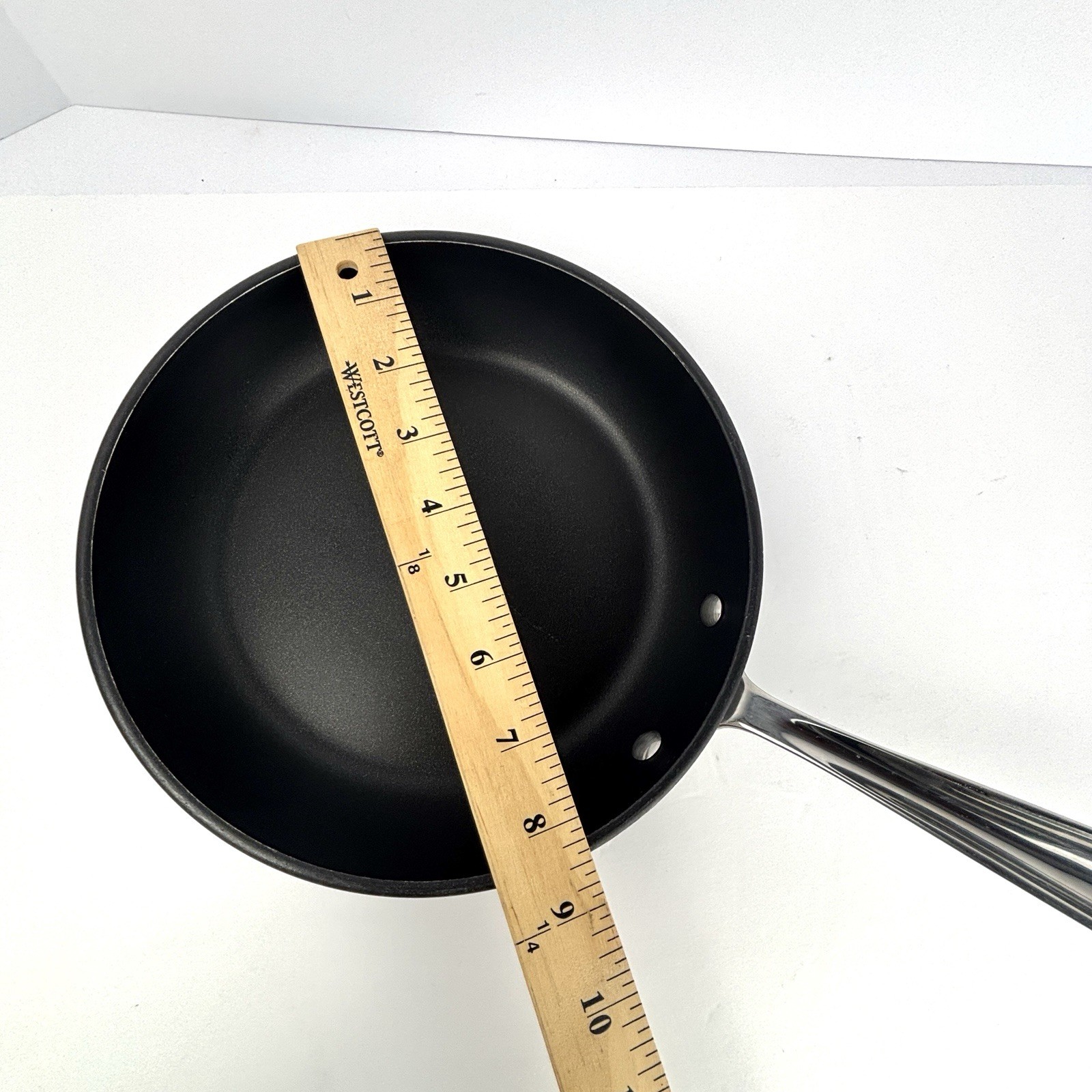 All-Clad 8 8.5 Inch Nonstick Fry Pan Hard Anodized HA Skillet Stainless Steel