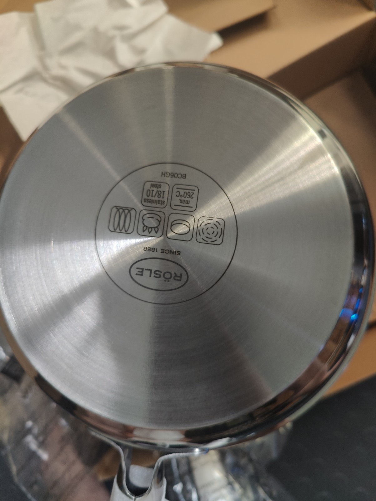 Rösle Set of Frying Pans 20/24/28 cm 8/9.5/11 in Diameter Non-Stick Coating