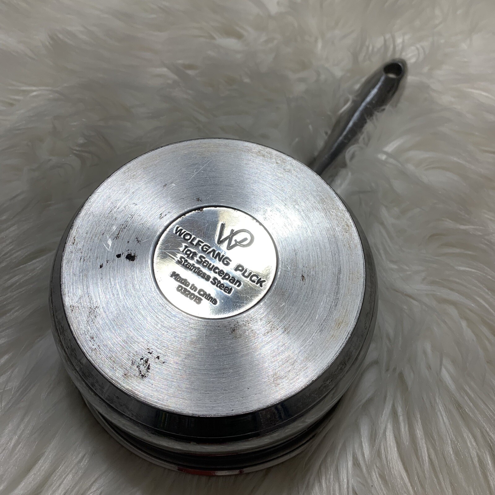 Wolfgang Puck Cafe Collection 1 Qt Sauce Pan Pot No Lid Gas Electric Induction