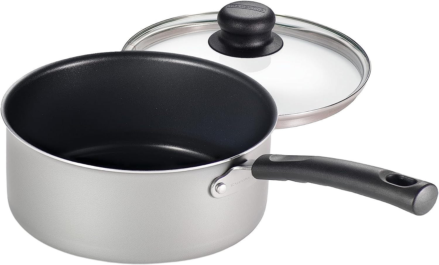 15 Pc Aluminum Nonstick Cookware Set with Utensils – Silver, 80143/035DS