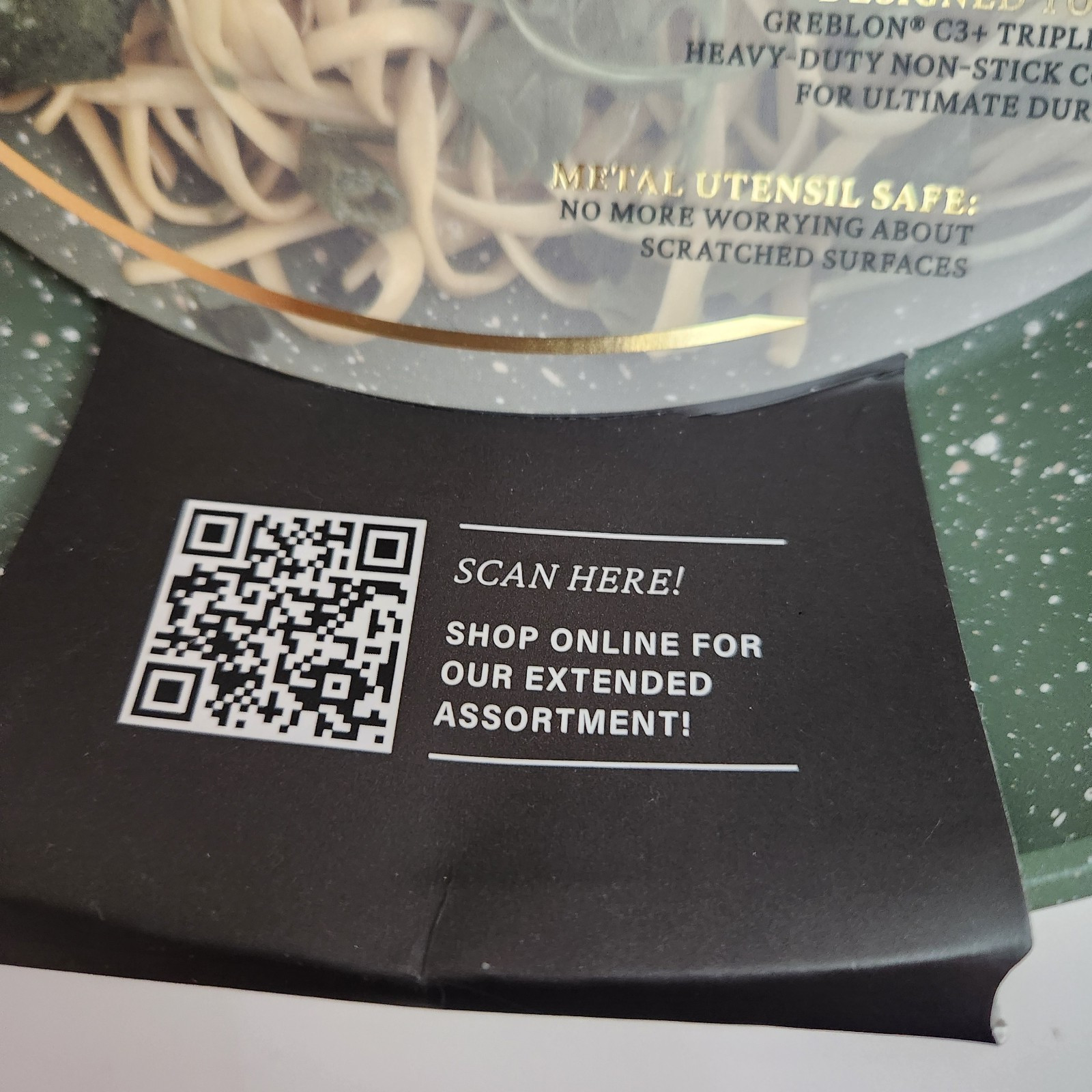 Thyme & Table 10 In Non-Stick Fry Pan Olive Heavy Duty Oven Safe New In Package