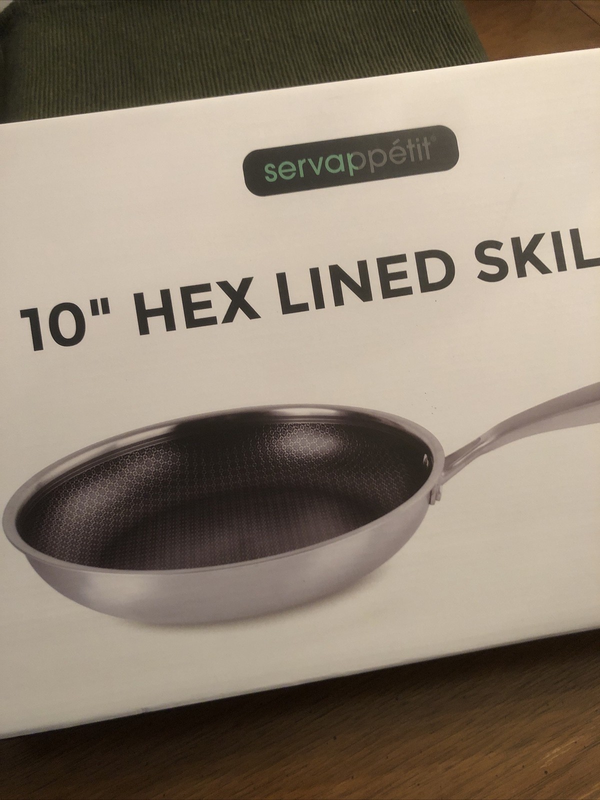 Servappetit 10” Hex Lined Skillet Brand New In Box