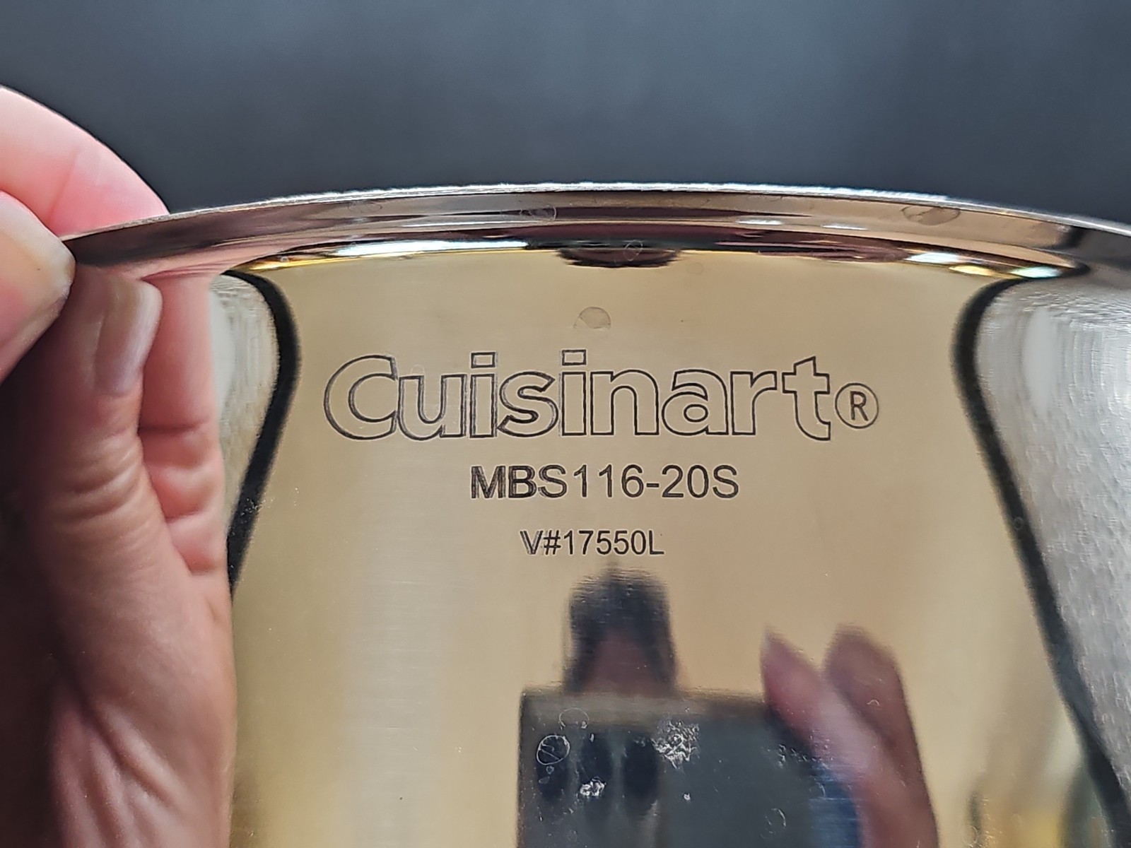 Cuisinart MBS116-20S ((( 8.5″ x 4″ ))) Stainless Steel Steamer Insert Pot