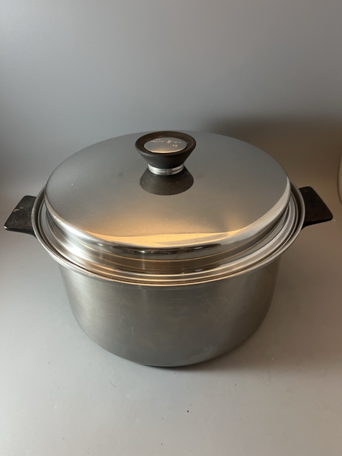 Twin Star 6 pcs Cookware Set Vtg 3-Ply 18-8 Stainless Steel Regal Ware Stock Pot