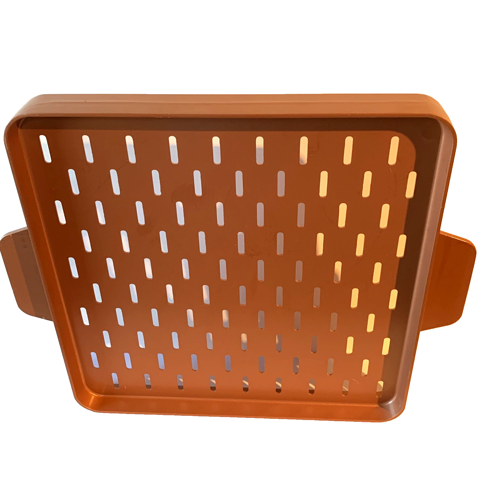 Copper Chef X Design 12″ x 12″ Barbecue BBQ Grill Pan Dual Sided Preowned Unused