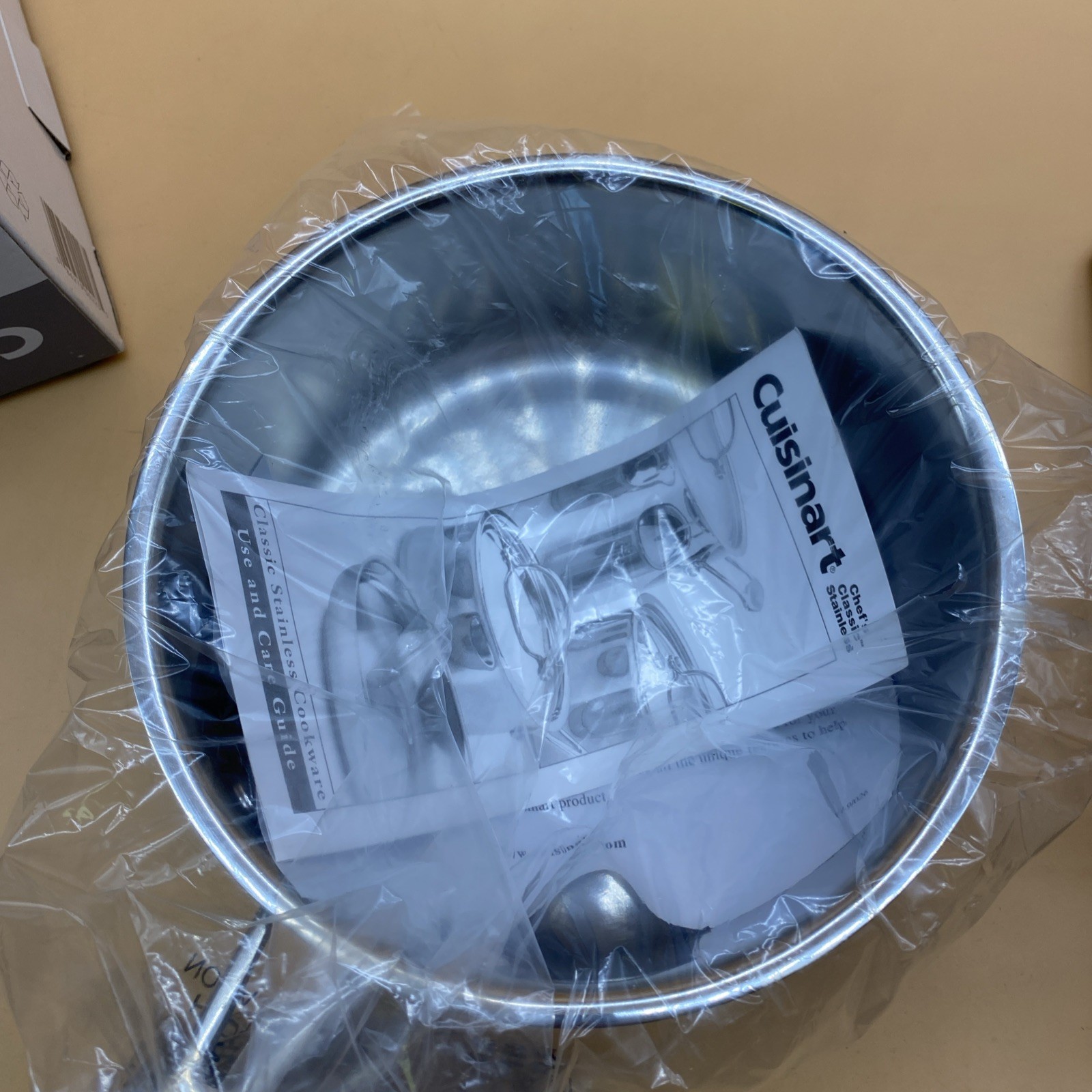 Cuisinart 719-18 Chef’s Classic Stainless 2-Quart Saucepan with Cover New