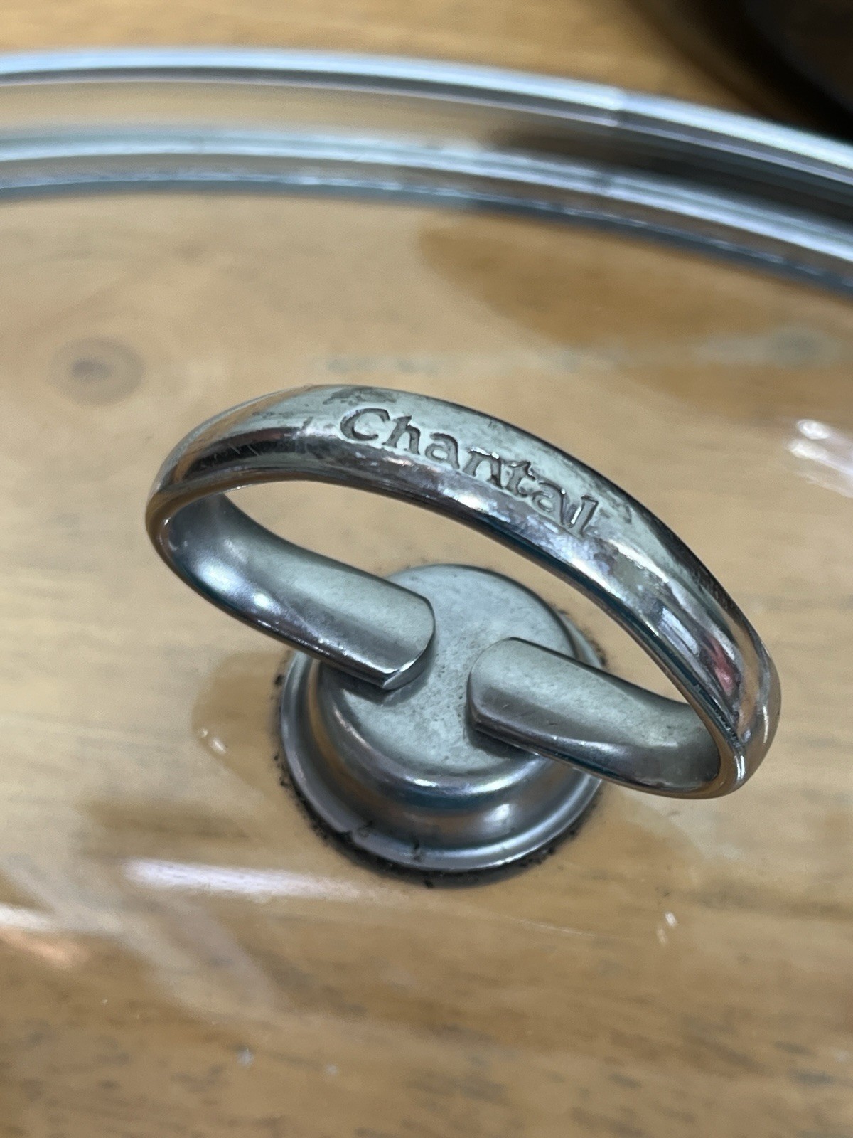 Chantal Enamel On Steel Roaster Pan Dutch Oven Oval Dome with Glass Lid OV30