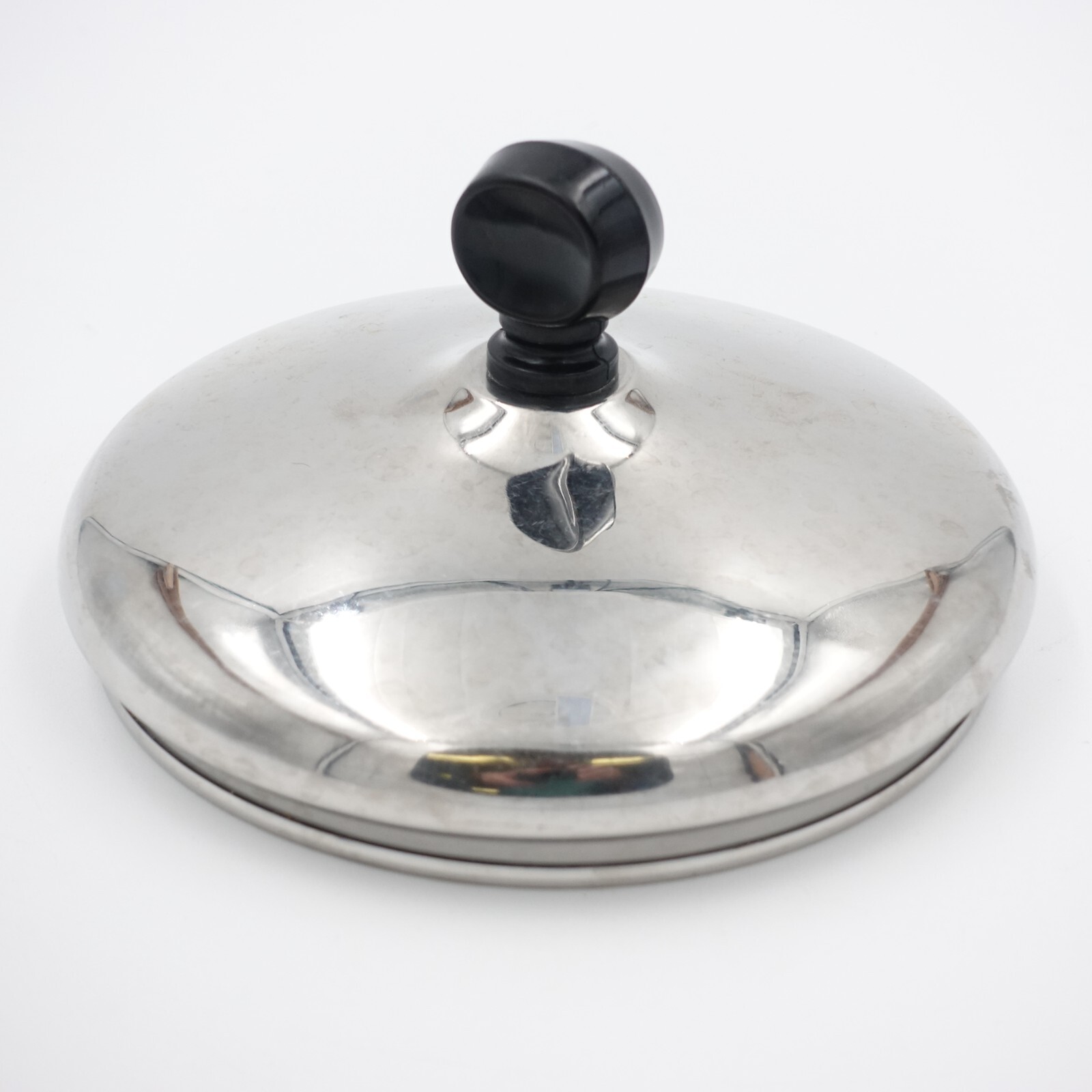 Farberware Classic Stainless Steel Replacement Lid for 1Qt Saucepan Vtg 5.25 in