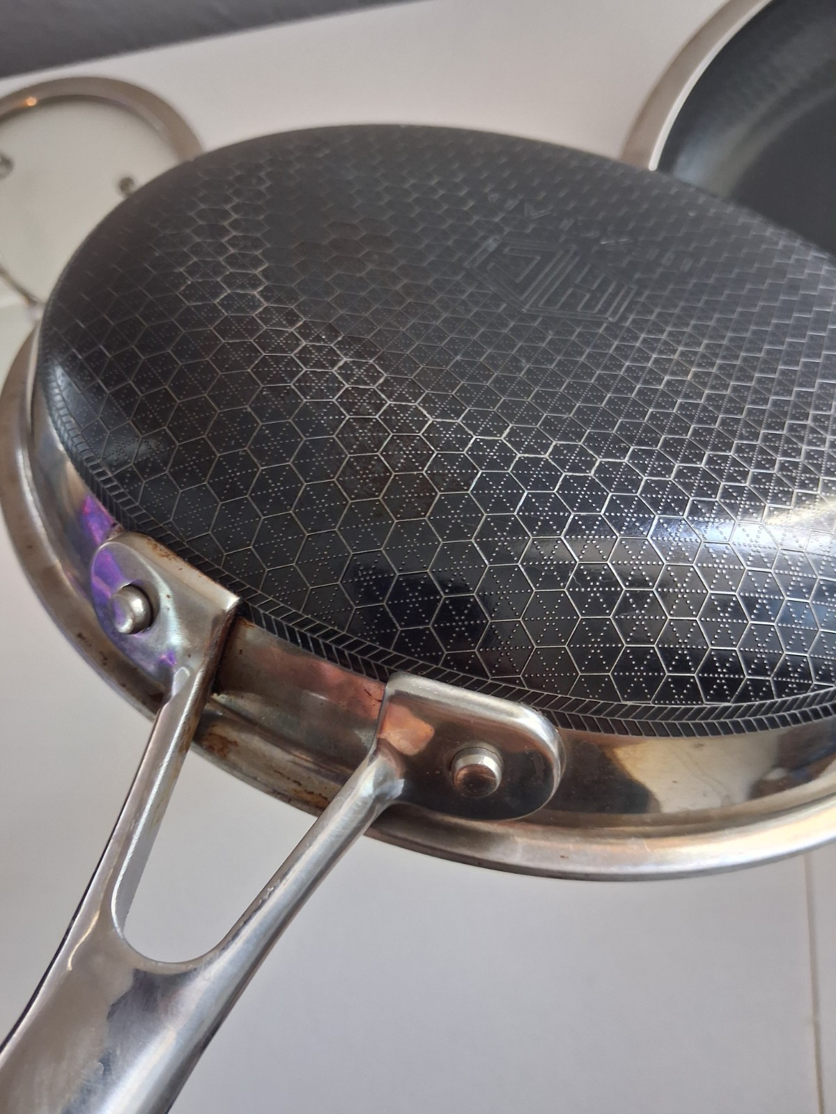 Hexclad Hybrid Cookware Nonstick 8 Inch And 10 Inch Frying Pans