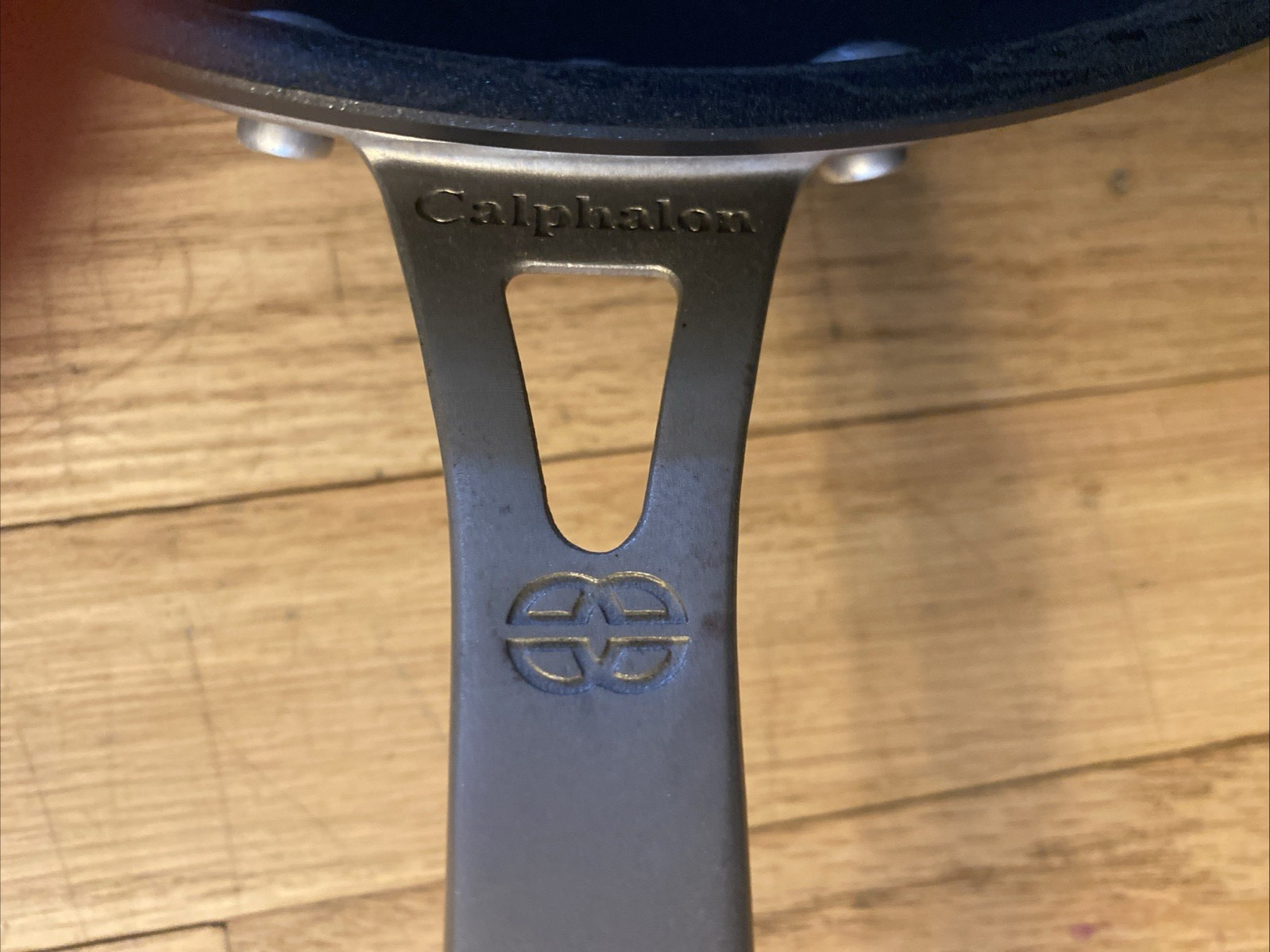 11” Calphalon #1611 Hard Anodized Aluminum Frying Chef Pan w/ Lid Hard to Find