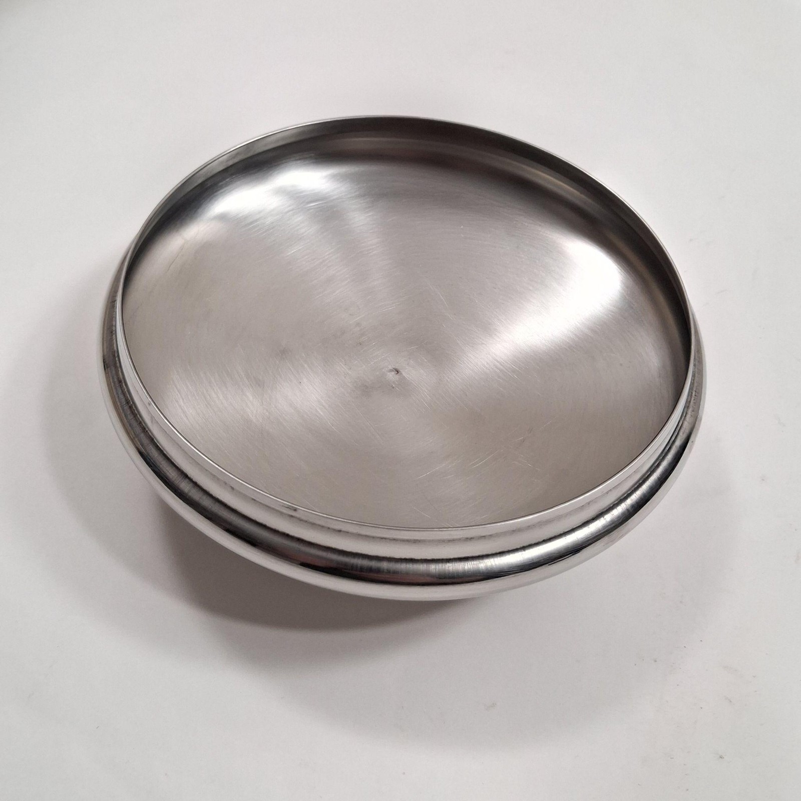Stainless Steel Saucepan Lid 7 In Silver With Insulated Handle Fits Pot Cooktop