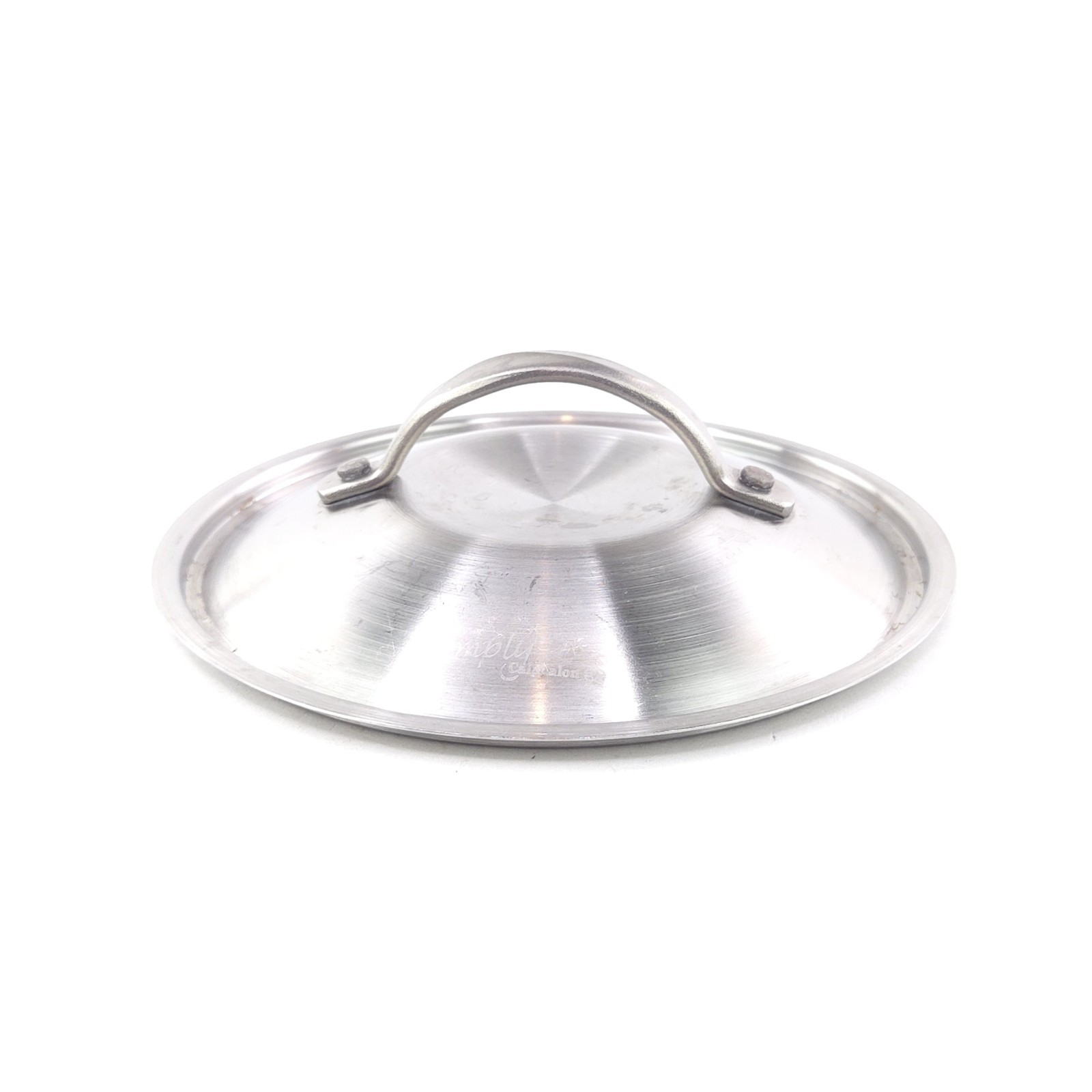 Simply Calphalon Stainless Steel Lid Fits Sauce Pan Pot OEM ID 6-5/8″ OD 7-1/8″
