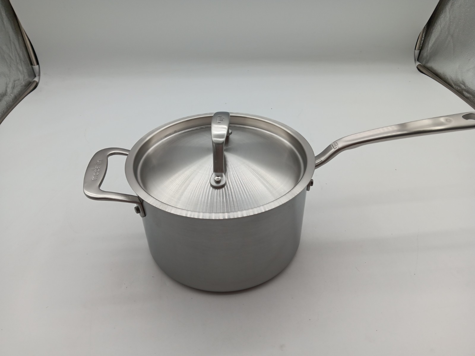MADE IN COOKWARE | 4 QT | STAINLESS STEEL CLAD SAUCEPAN