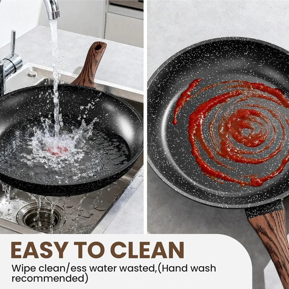 Non Stick Pots and Pans Set Kitchen Cookware Bakeware Induction 31 Pcs
