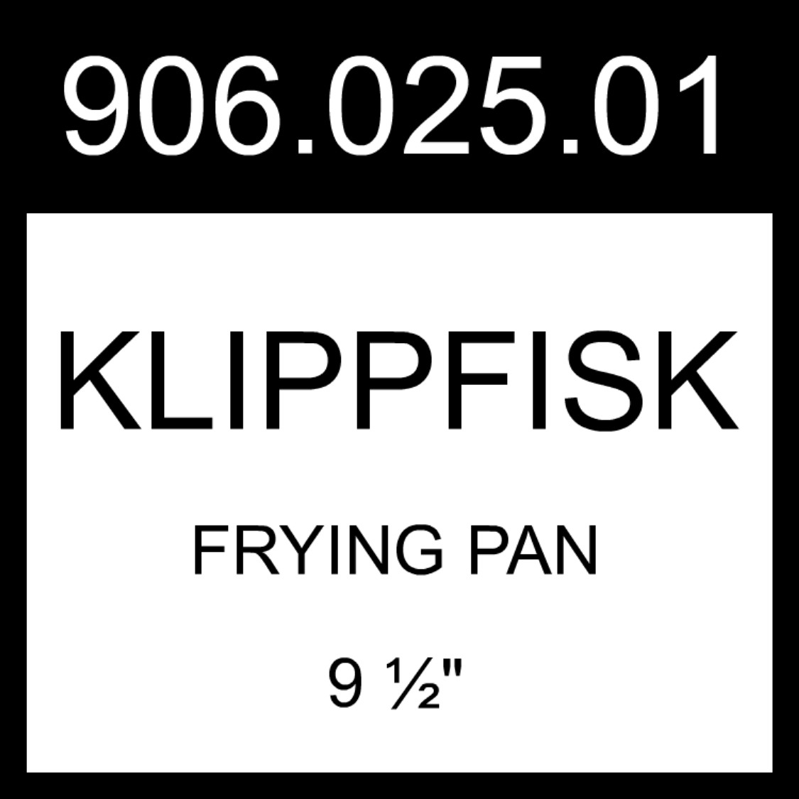 IKEA KLIPPFISK Frying Pan Non-stick Coating/wood Dark Gray-blue 9 ½” 906.025.01