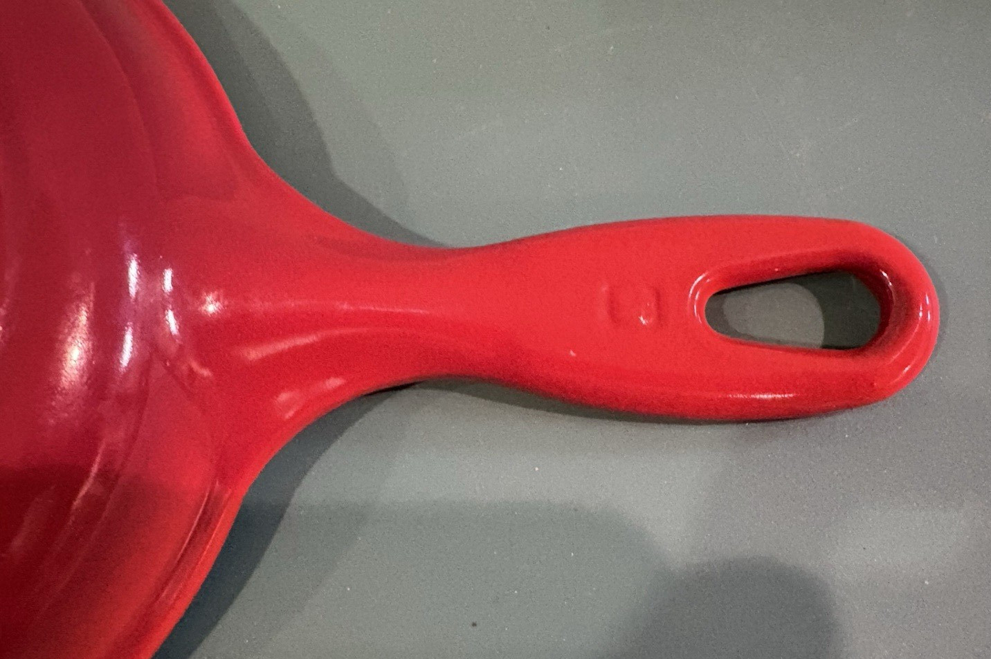 Vintage Le Creuset 6.5″ Red Enameled Cast Iron Small Fry Pan Skillet