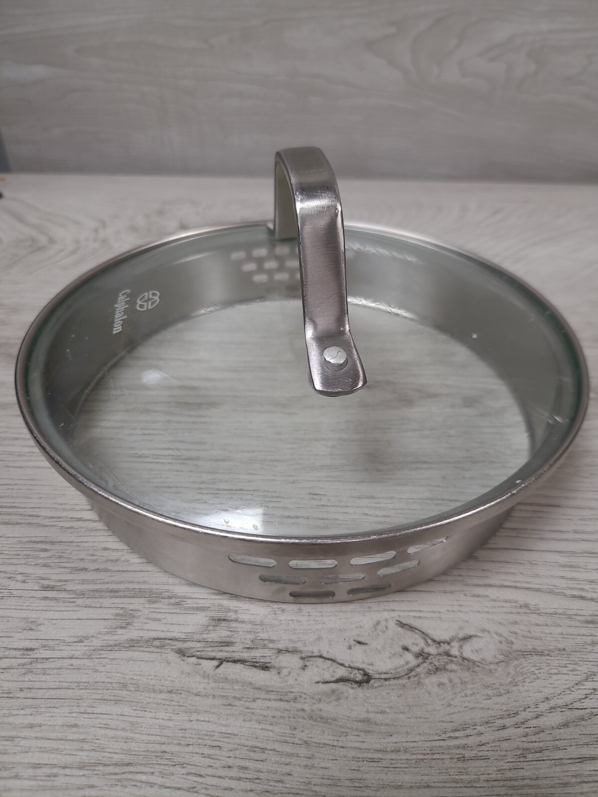 Calphalon Williams Sonoma 7″ Vented Glass & Stainless Replacement Lid Only