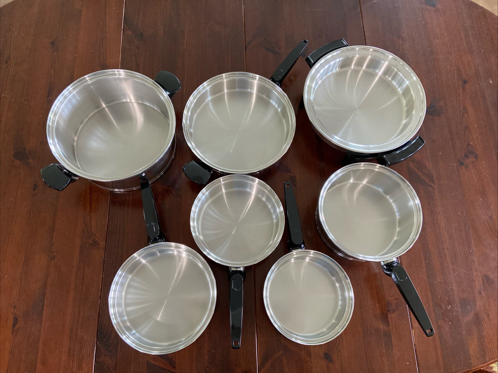 Lifetime Cookware Set T304cc 12 Element Solar Cap Stainless Steel