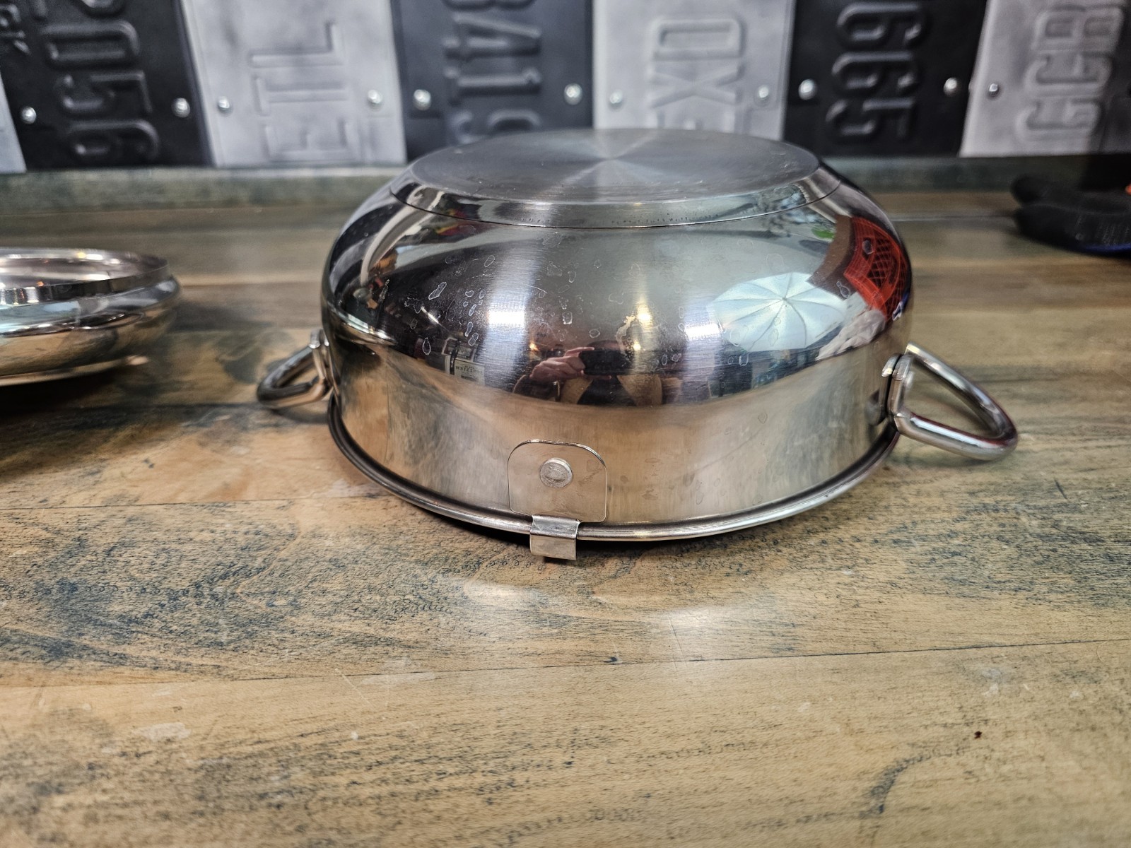 Japanese Deep Frying Pot + Lid – 304 Stainless – NO THERMOMETER