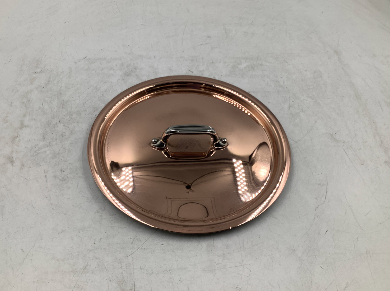 Mauviel M’Heritage 150 S Polished Copper & Stainless Steel Sauce Pan. 1.9 Qt