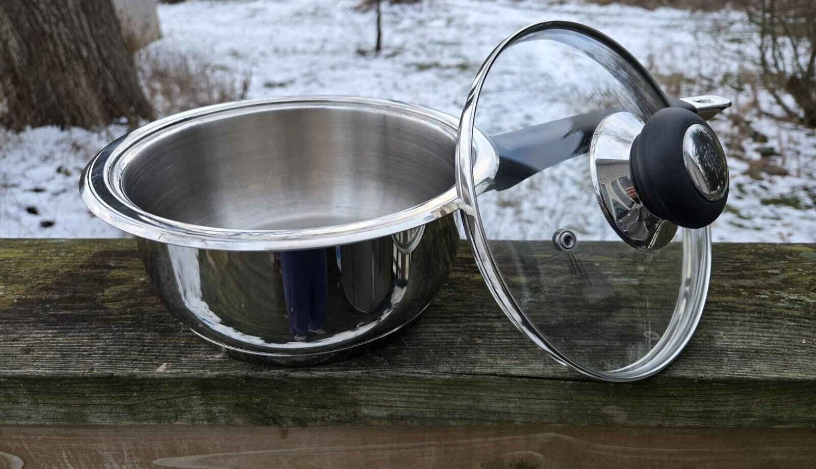 NEW! WMF 2 quart 18/10 Stainless Saucepan with Lid – HEAVY Bottom, NWOT!