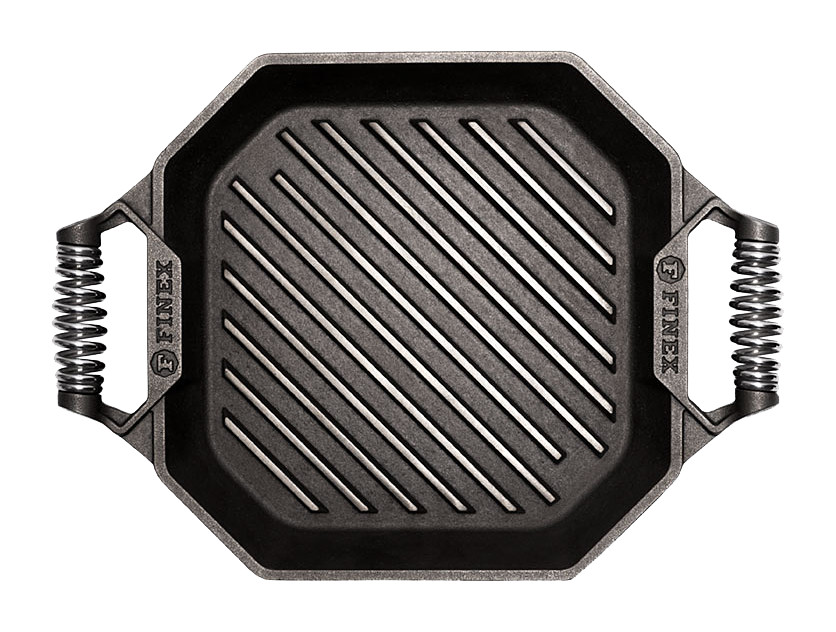 FINEX 12″ Cast-Iron Grill Pan