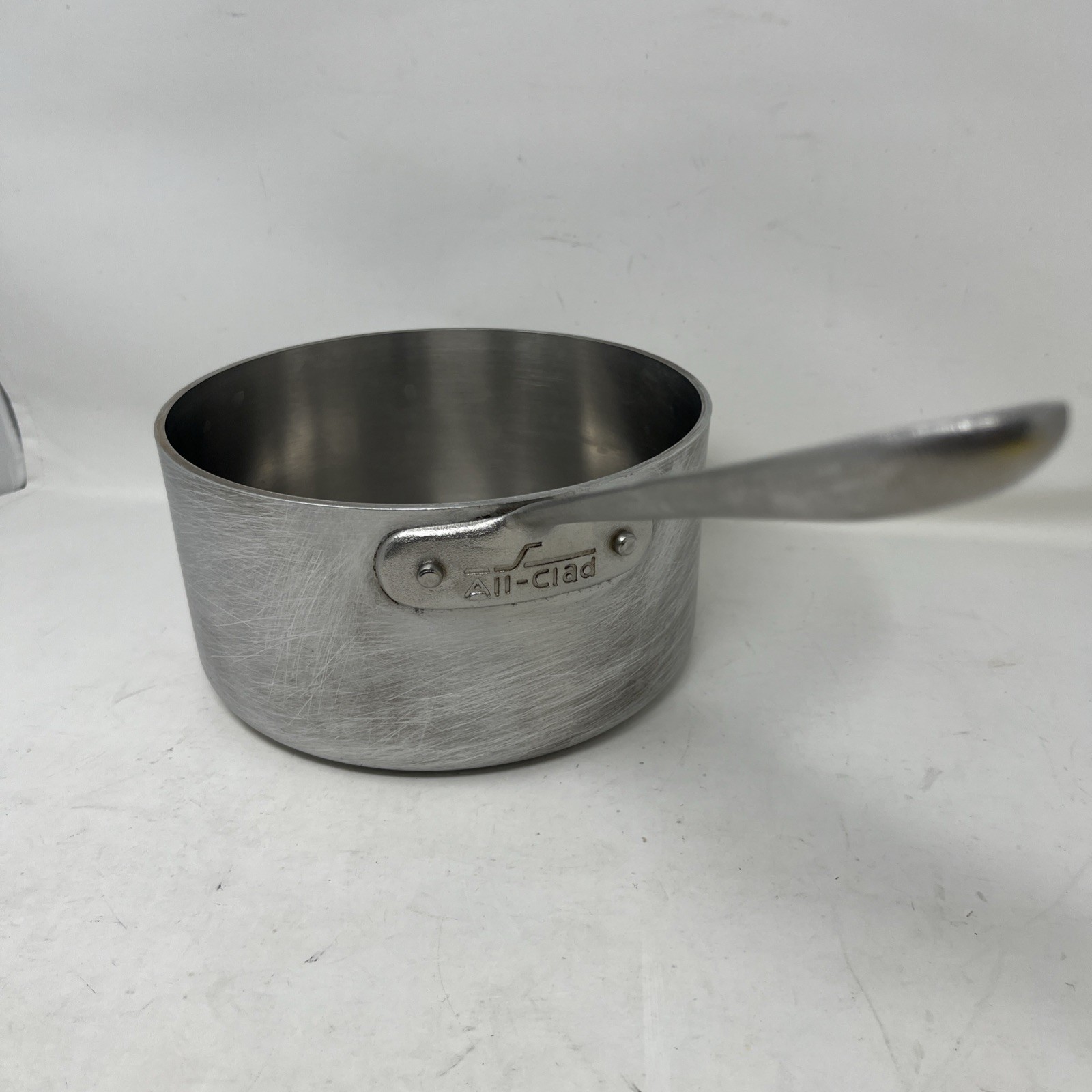 Vintage All-Clad Metalcrafters Master Chef 203 1/2 Saucepan 8” Silver No Lid