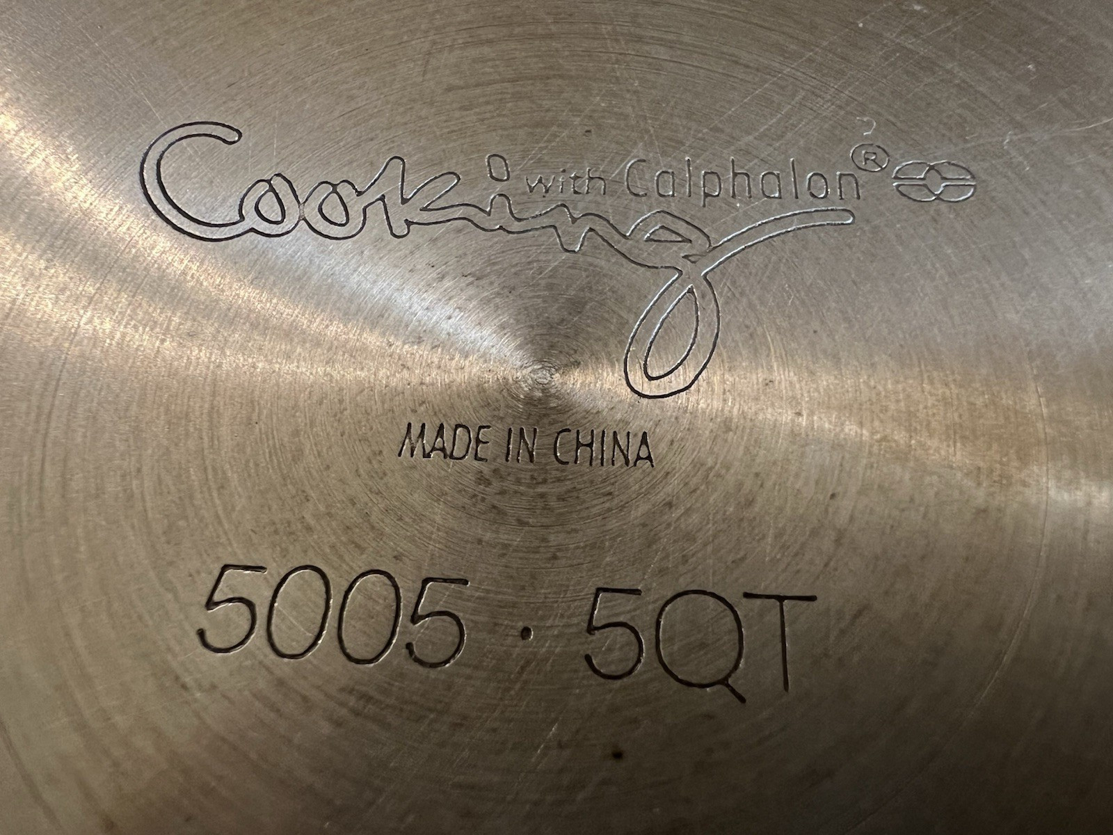 Calphalon Cooking 5 Qt 12″ Skillet & Lid 5005, Double Handle, Stainless Steel