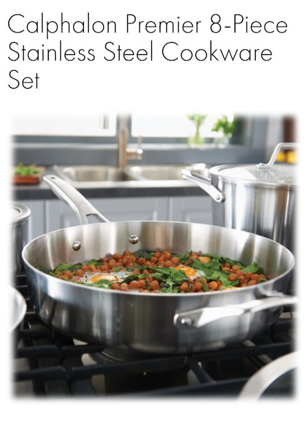 Calphalon® Premier™ Stainless Steel 8-Piece Set