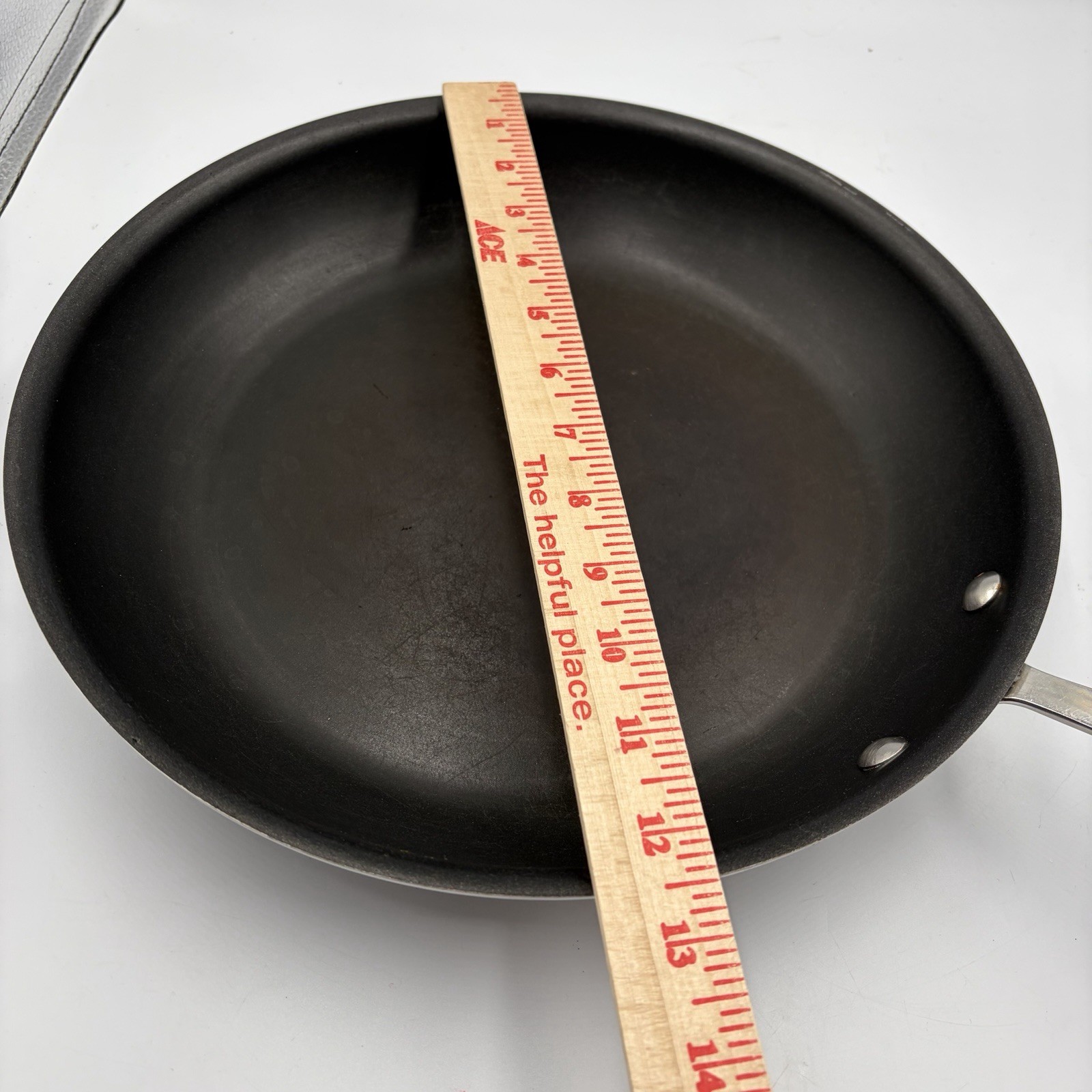 All Clad 12 Inch Fry Pan Master Chef Stainless Skillet Metalcrafters Non stick