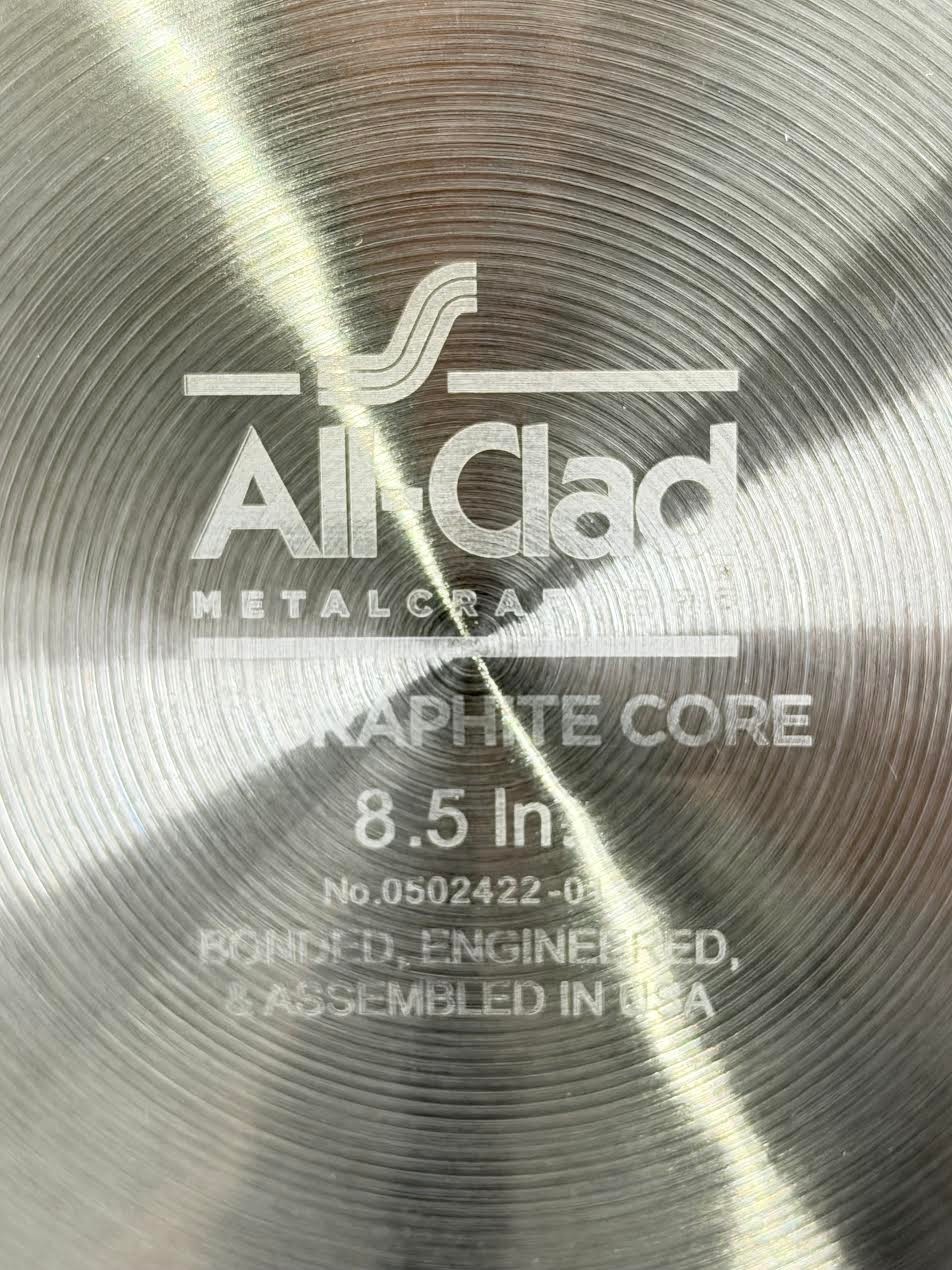 All-Clad G5 Graphite Core Bonded Polished 8.5 inch Skillet