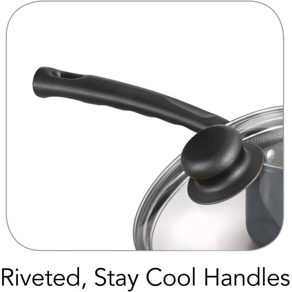 Tramontina Primaware Non-stick Cookware Set, 10 Piece, Gray, #80119/542