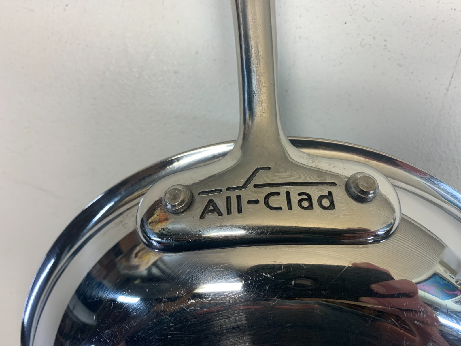 ALL CLAD 8.5 inch Stainless Skillet Pre Owned
