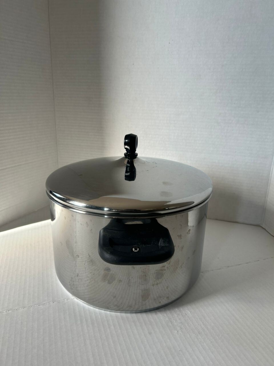 BASICS TOOLS OF THE TRADE 6.5 QT STAINLESS COOKING STOCK SOUP POT LID