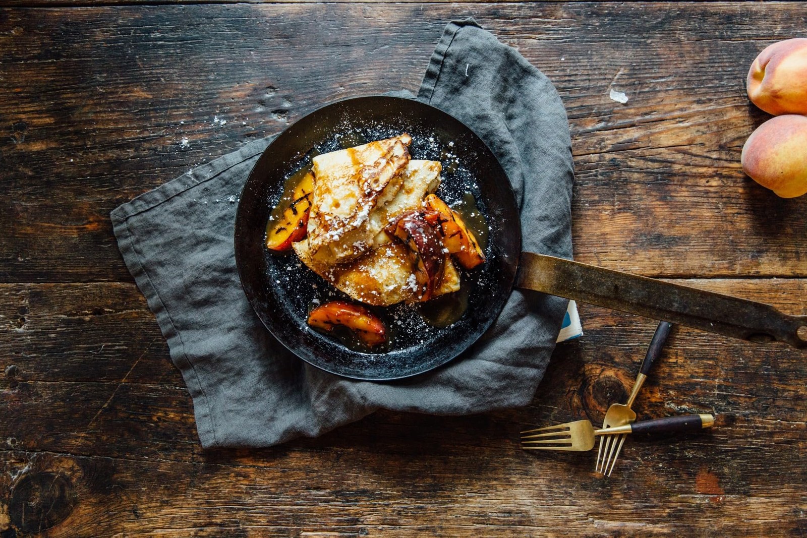 Bourgeat Black Carbon Steel Crêpe Pan, 8 1/2″