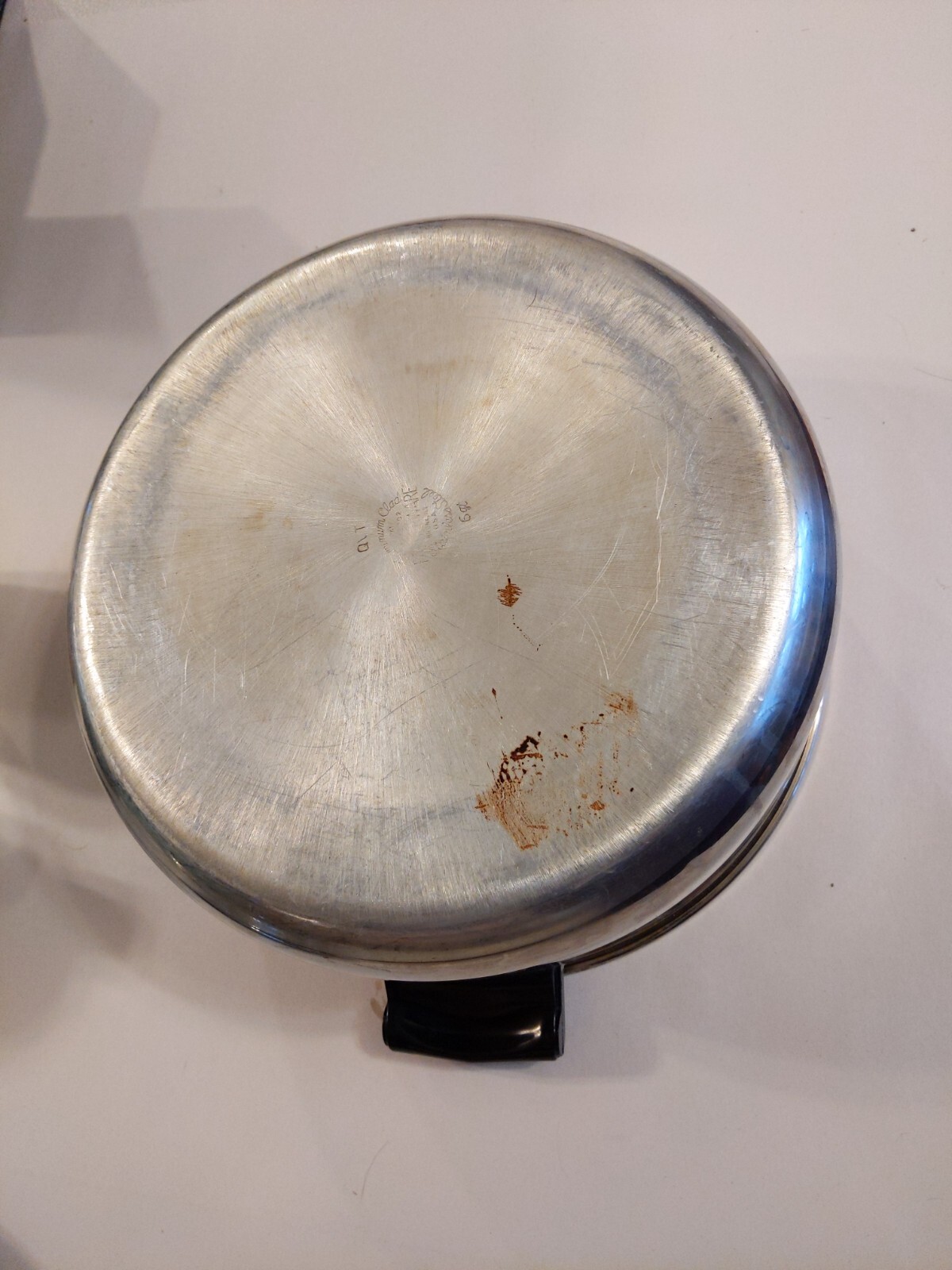 FARBERWARE 6 quart POT pan NO Lid aluminum clad stainless steel
