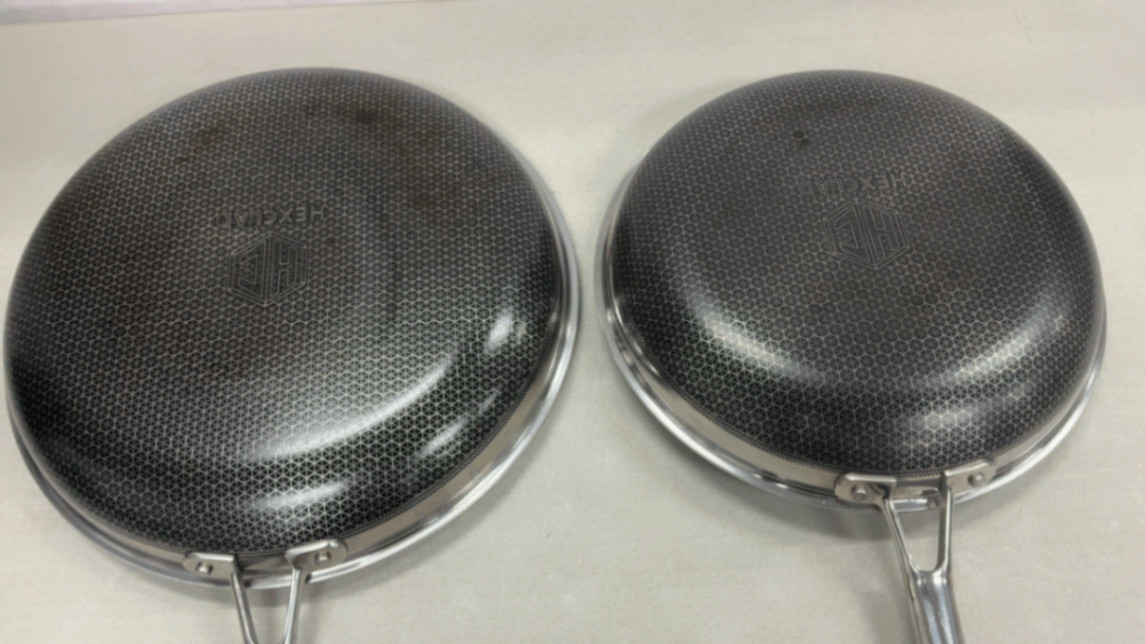 HexClad Hybrid Nonstick 7-Piece Cookware Set NO LIDS