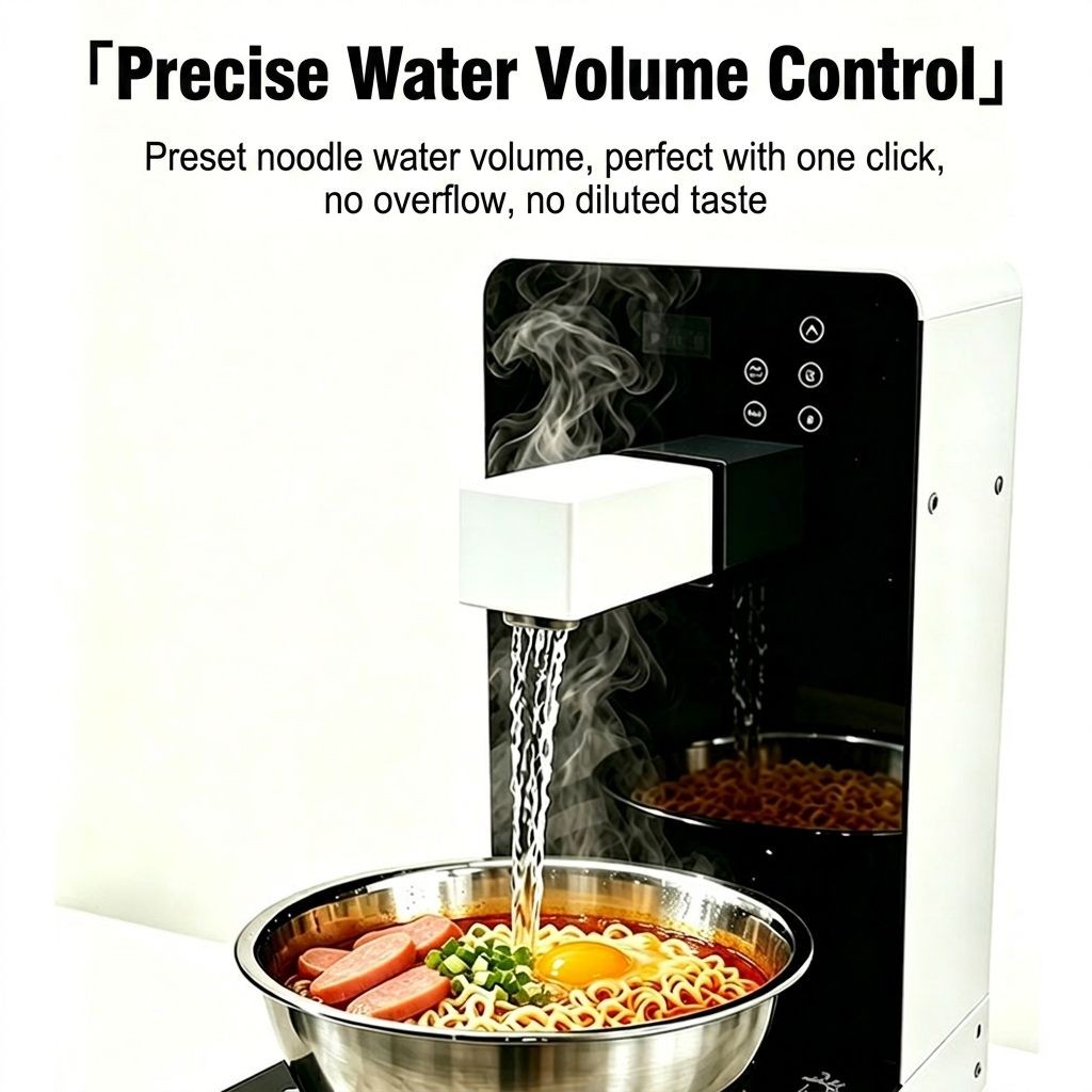 Self-Help Pasta Cooker 2100w Portable Noodles Cooking Machine Smart Touchscreen