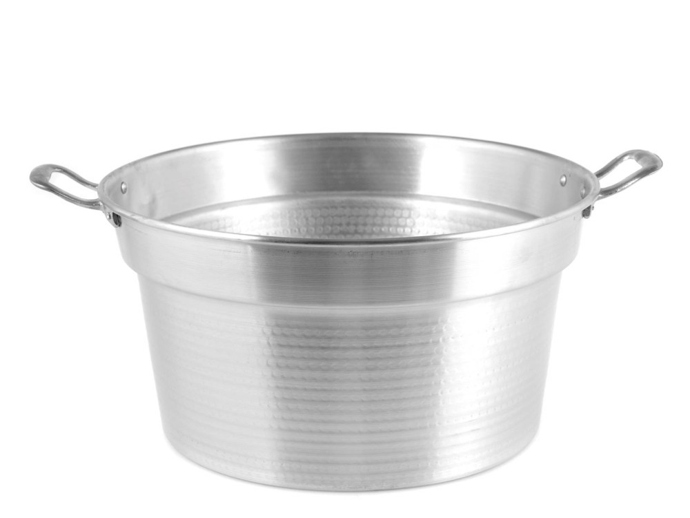Home Heavy Brushed Aluminum Boiler D. 38Cm, Lt 13