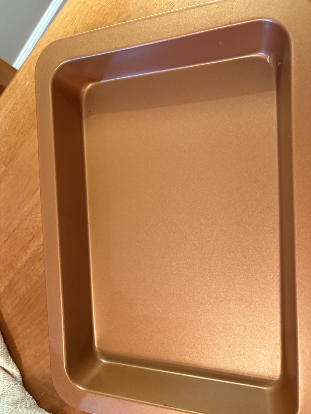 Copper Bacon Bonanza Baking Rack Drip Pan 12 Slice 9 x 13 Crispy