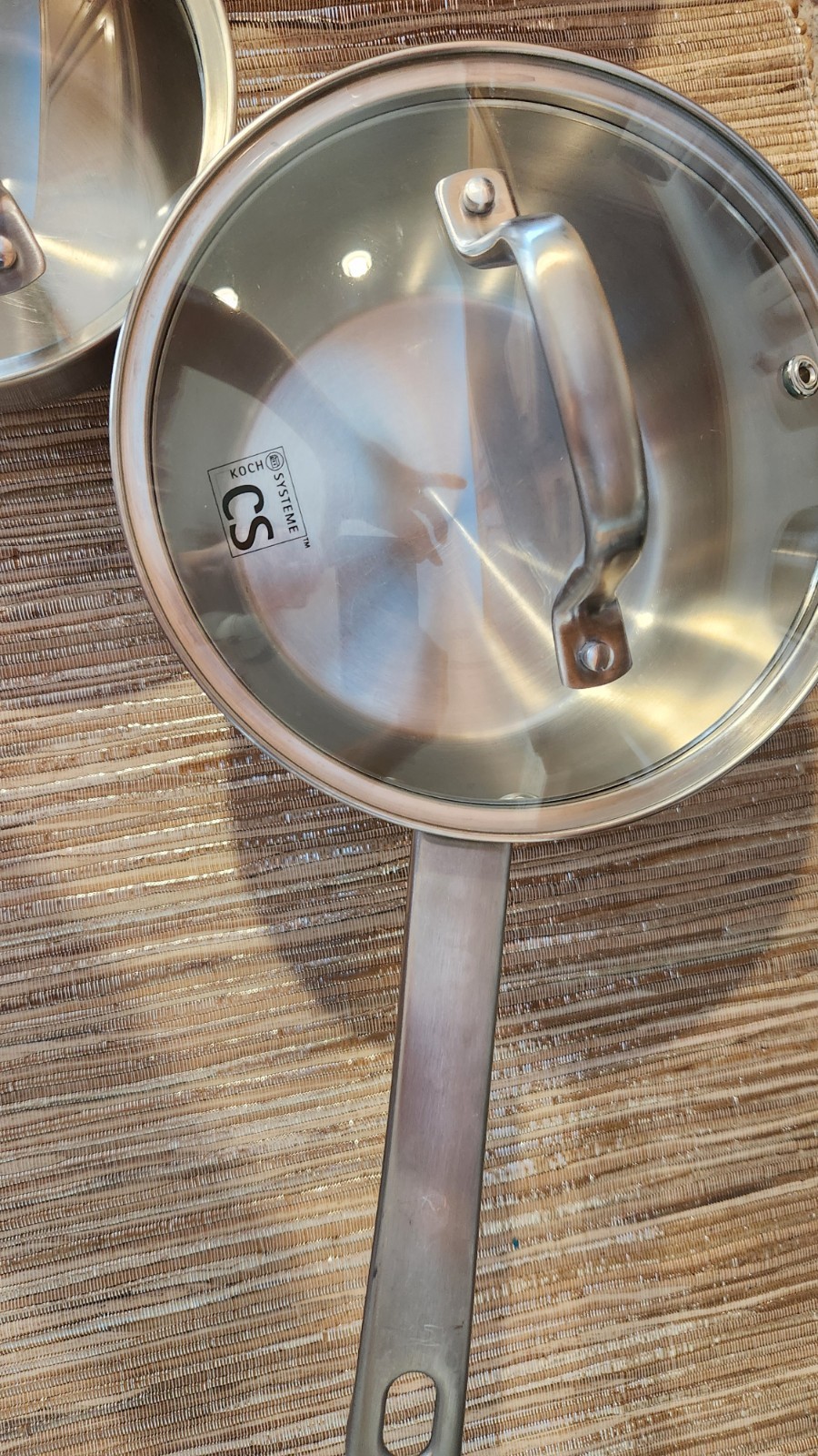KOCH SYSTEME CS Stainless Steel Saucepan Set, 1QT 2QT 3QT Sauce Pan, Premiu…
