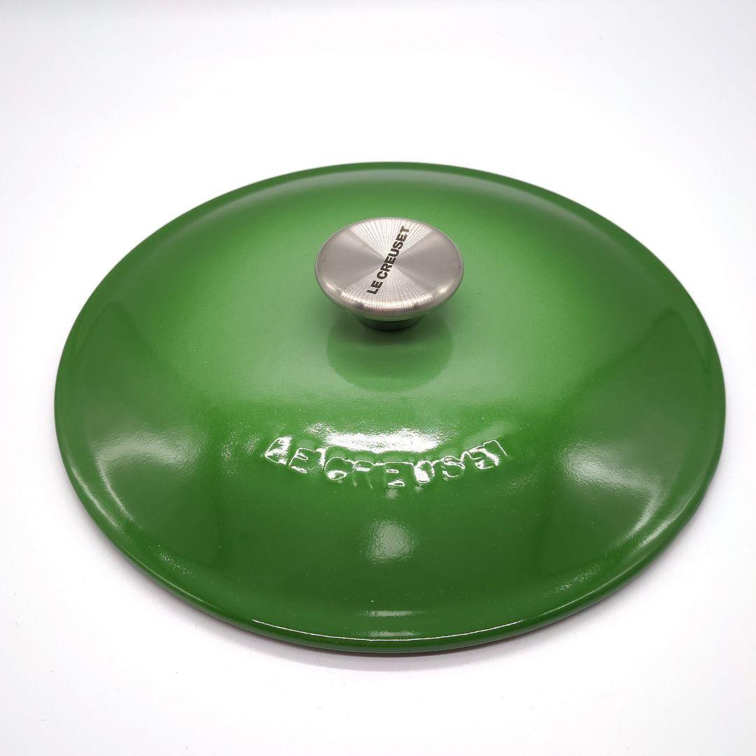 Le Creuset Marmite 22cm 8.2/3″ 2.6L 2.3/4qt Rosemary Green Cast Iron USED