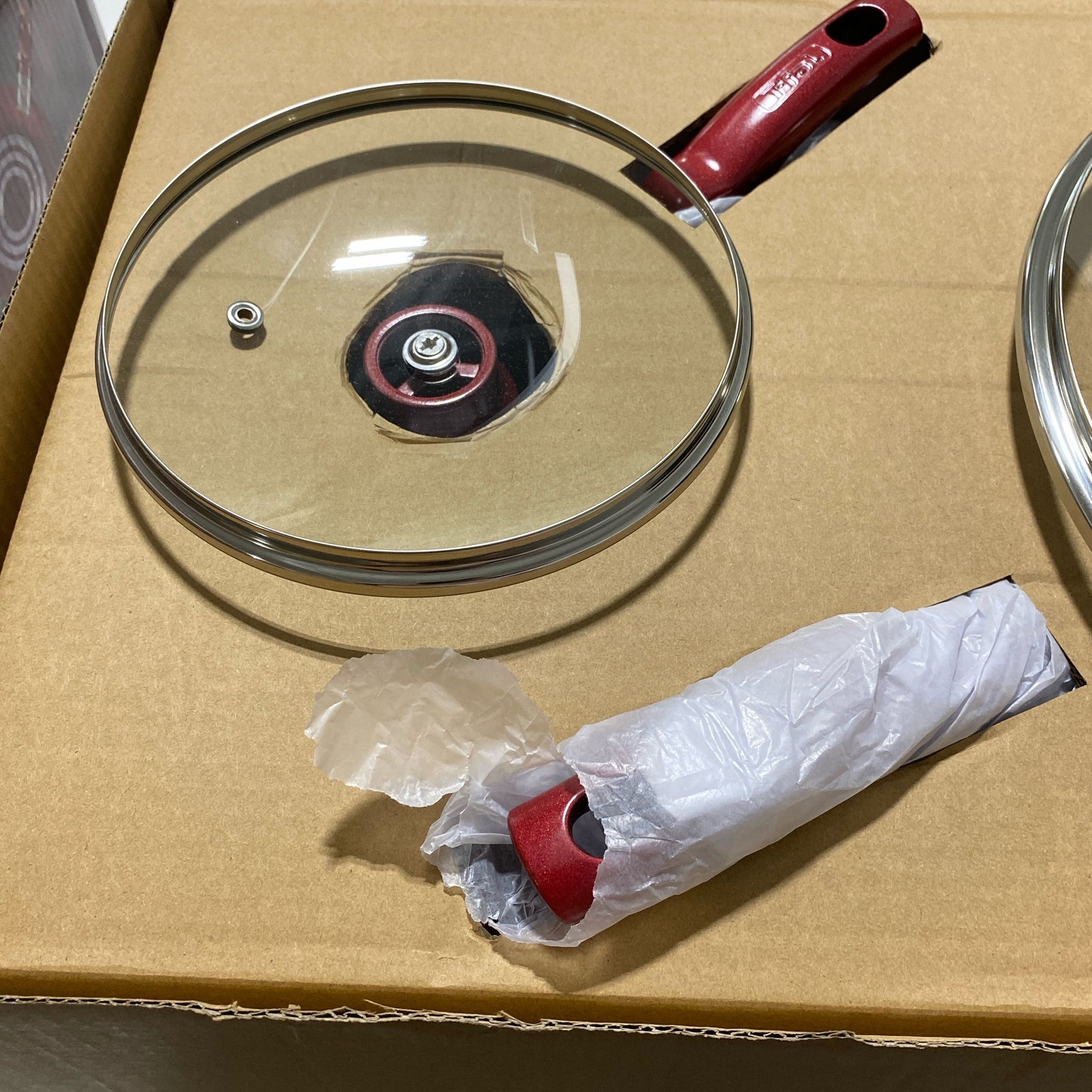 T-fal 20-Piece Nonstick Cookware Set – Red