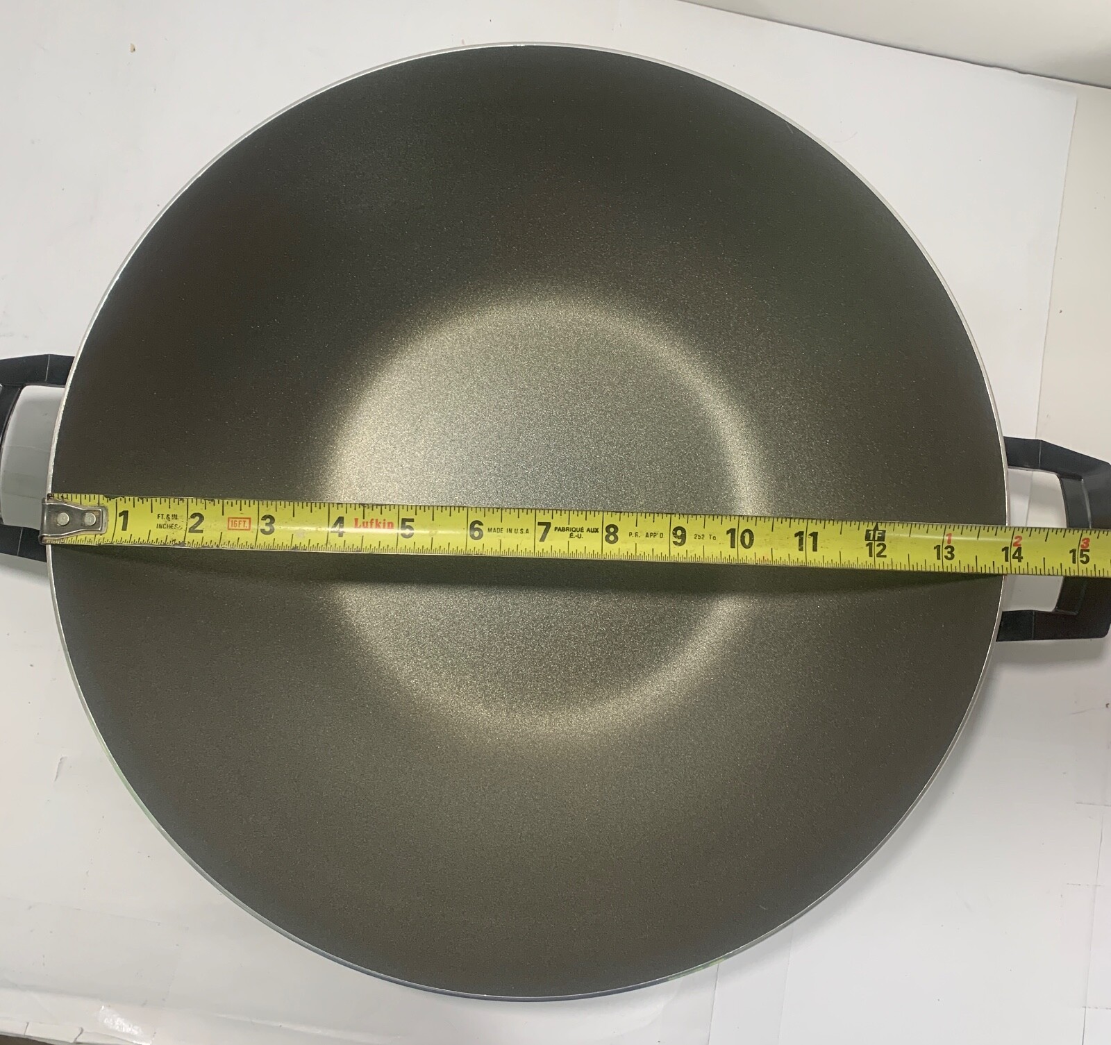 Vintage Mirro 4 Piece Cookery Set 14″ WOK SET with recipe book IN BOX/Hong Kong