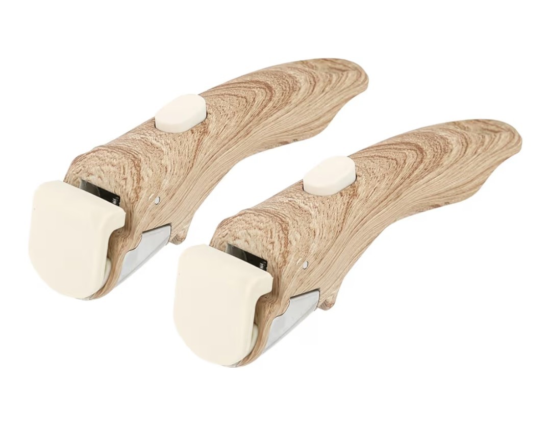 New Removable Handle Wood-Like, Detachable Handle for Pots and Pans 2pk