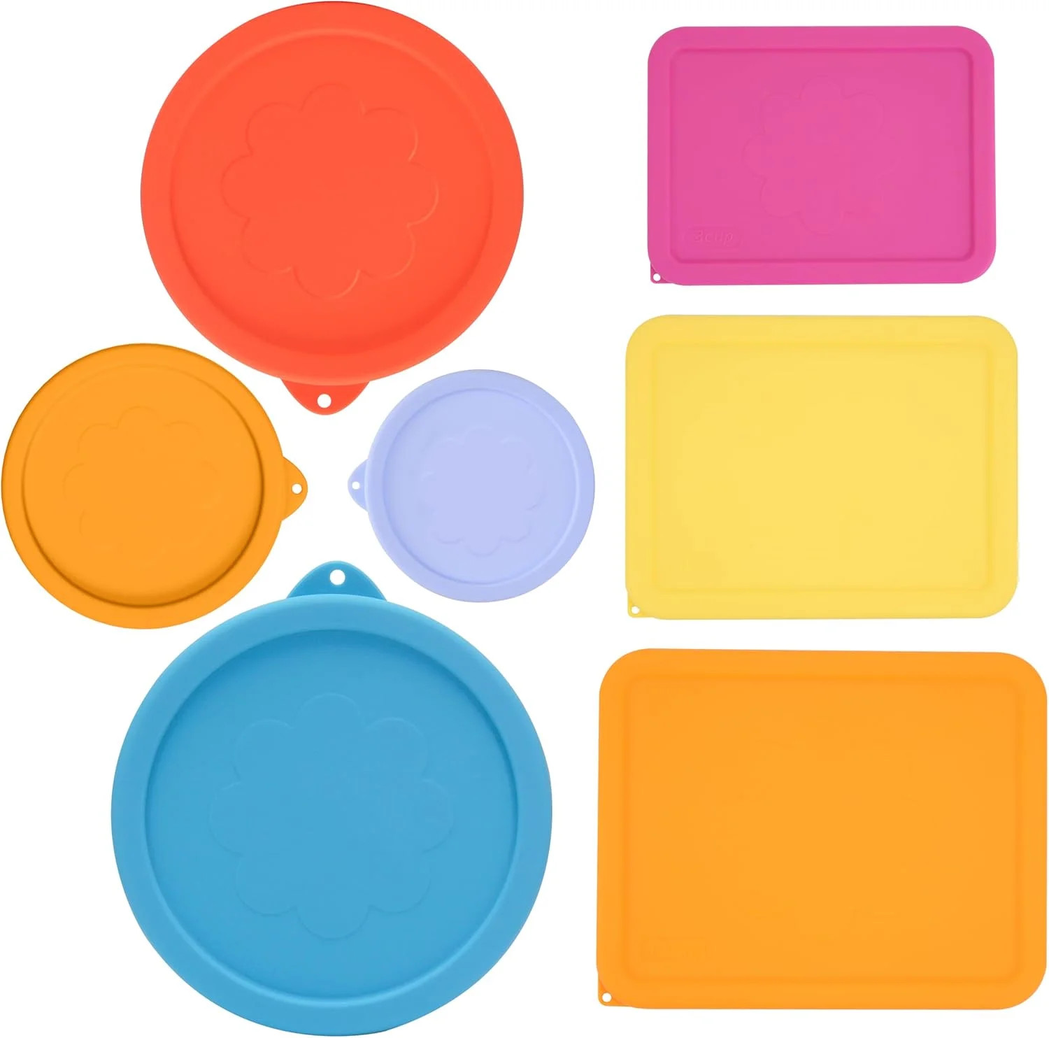 LUVCOSY 1 Cup 2 Cup 3 Cup 4 Cup 6 Cup 7 Cup 11 Cup Round & Rectangle Silicone St